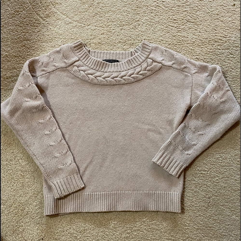Ann Taylor Wool and Cashmere blend Sweater XS